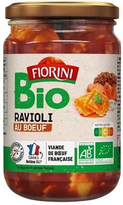 Ravioli pur bœuf Bio 650g