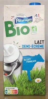Lait demi écrémé