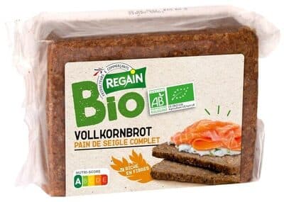 Pain au seigle complet Vollkornbrot BIO - 500g