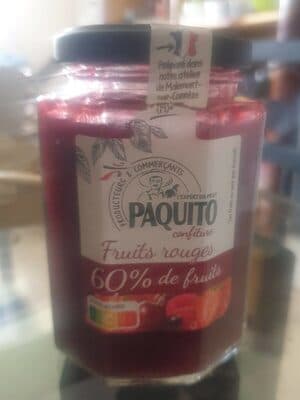 Confiture fruit rouge