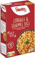 Mélange céréales et légumes secs étui 400 gr