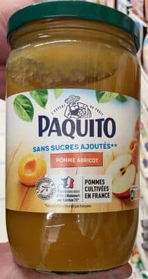 Compote de pomme, abricot