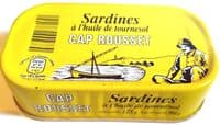 Sardines à l'huile de tournesol