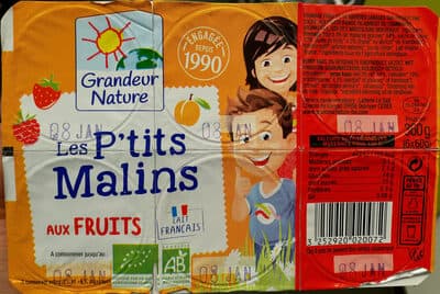 Les P'tits malins aux fruits