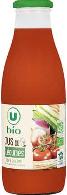 Jus de légumes salé , bocal de 75cl