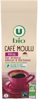 Café moulu du Pérou Max Havelaar