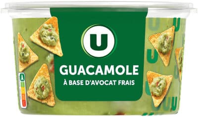Guacamole à base d'avocat frais