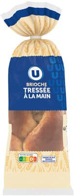 Brioche tressée 600g