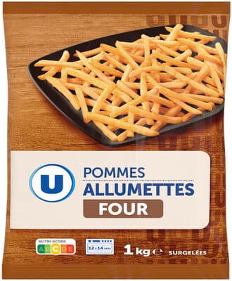 Pommes allumettes au four sachet de 1kg