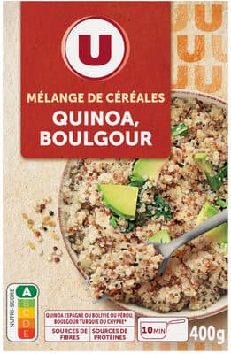 Duo de céréales quinoa et boulgour 400g