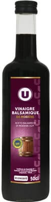 Vinaigre balsamique bouteille en verre de 50cl