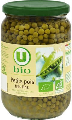 Petits pois - Bocal 420g