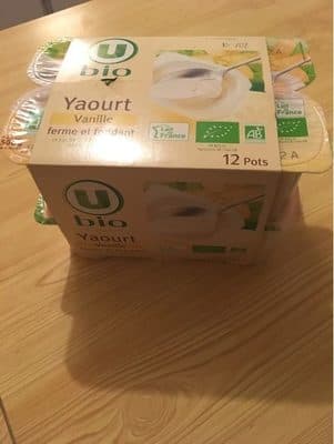 Yaourts fermes et fondants à la vanille 12x125g