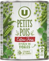Petits pois extra fins - Boîte de 560g net égoutté