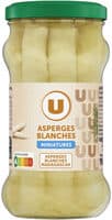 Asperges blanches miniatures - Bocal de 110g net égoutté
