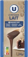 Chocolat au lait à pâtisser Tablette de 170g