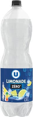 Limonade zéro sans sucres - Bouteille 1,5L