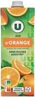 Jus à base de concentré d'orange 1l