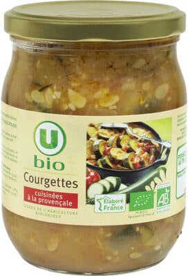 Courgettes cuisinées à la provençale - Bocal 520g