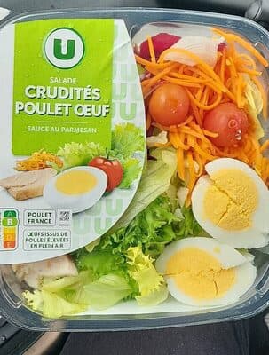 Salade Bol Poulet crudité, 250g