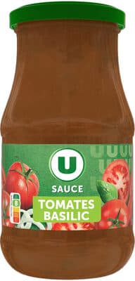 Sauce tomates et basilic bocal de 420g