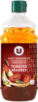 Sauce vinaigrette à l'huile d'olive vierge extra 5%, tomates séchées