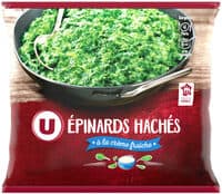 Épinards hachés crème