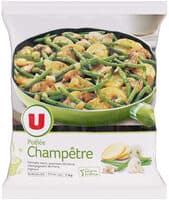 Poêlée champêtre aux légumes, pommes de terre et champignons de Paris1kg