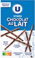 Gâteau Stikéo bâtonnets chocolat lait 90g