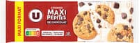 Cookies premium maxi pépites de chocolats paquet de 276g