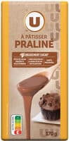 Chocolat praliné à pâtisser Tablette de 170g
