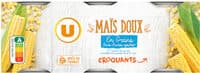 Maïs doux en grains sans sucre ajouté - 3 boîtes de 140g