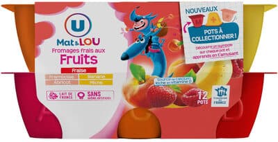 Fromage frais aux fruits - 12x50g