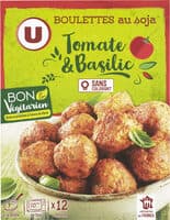 Boulettes au soja tomate et basilic bon et végétarien - 200g