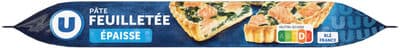 Pâte feuilletée épaisse prête à dérouler 280g