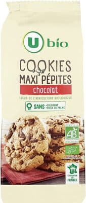 Cookies bio maxi pépites de chocolat paquet de 184g