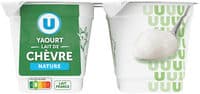 Yaourt au lait de chèvre nature 4x125g
