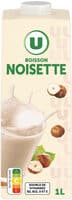 Boisson végétale saveur noisette 1L