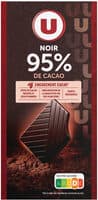 Chocolat noir côte d'Ivoire 95% cacao 80g