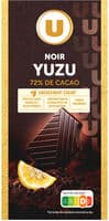 Chocolat noir yuzu Tablette de 100g