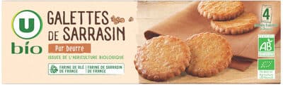 Biscuits Galettes de sarrasin pur beurre paquet 100g