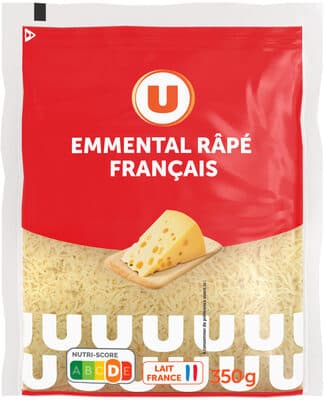 Emmental français pasteurisé râpé 29%