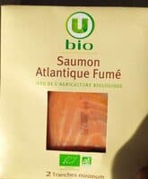 Saumon fumé Atlantique bio - 2 tranches, 60g