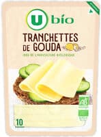 Gouda affinage 4 semaines lait pasteurisé 28% mg tranches 200g