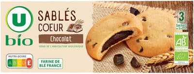 Sablé coeur chocolat, 155g