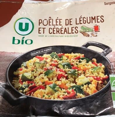 Poelée légumes et céréales 600g