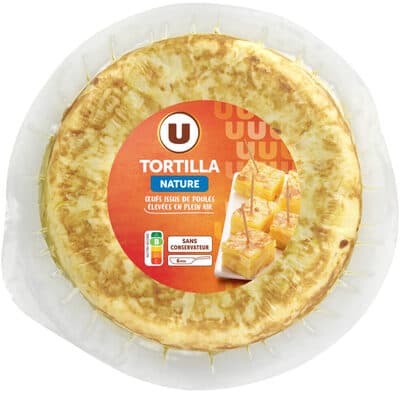 Tortilla pomme de terre nature - 500g