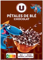 Céréales pétales blé goût chocolat - paquet de 375g
