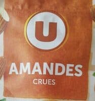 Amandes décortiquées crues - Sachet 175g