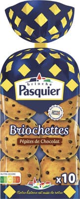 Brioches aux pépites de chocolat
